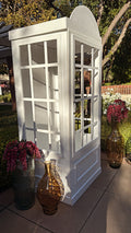 White Phone Booth