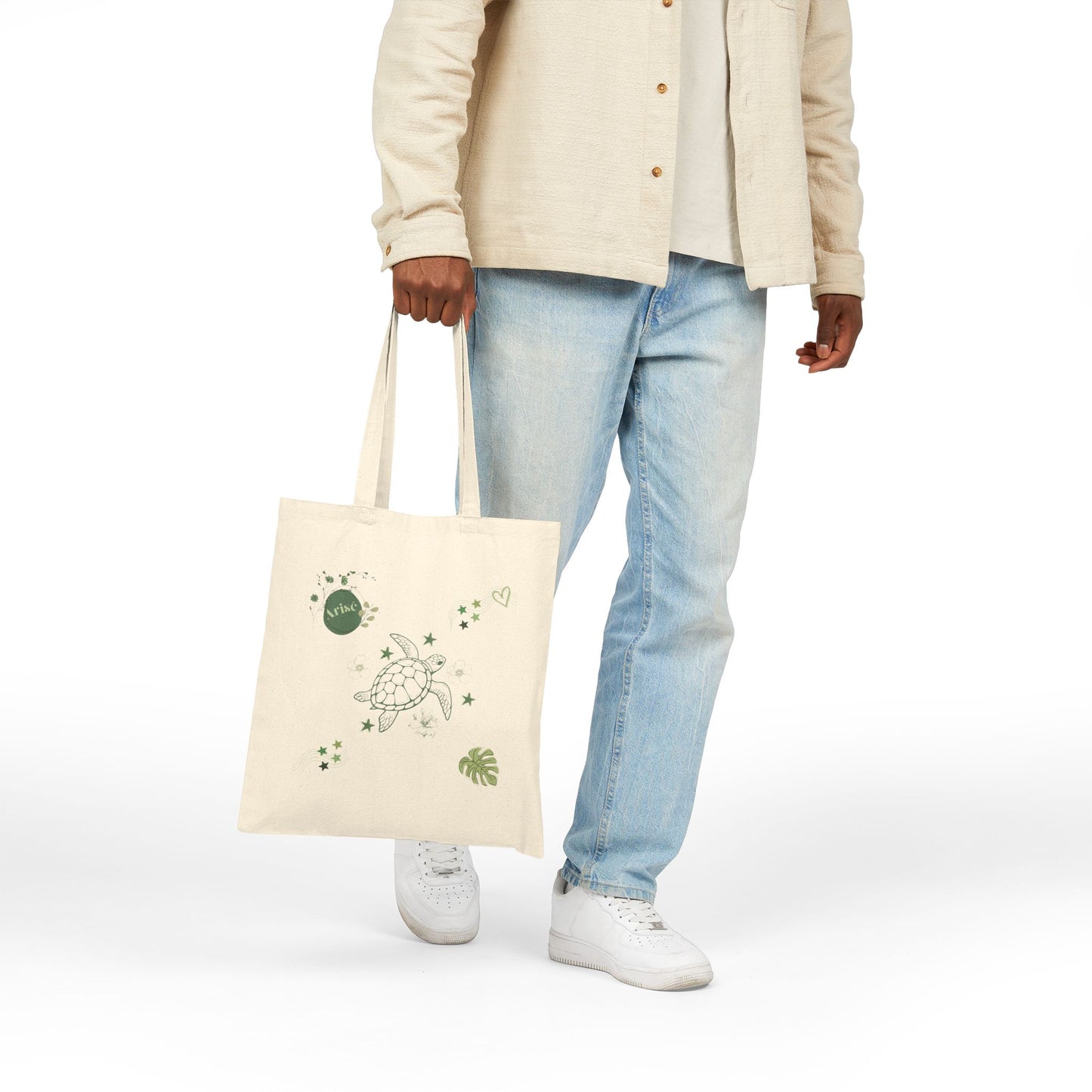 Green Aesthetic Tote Bag