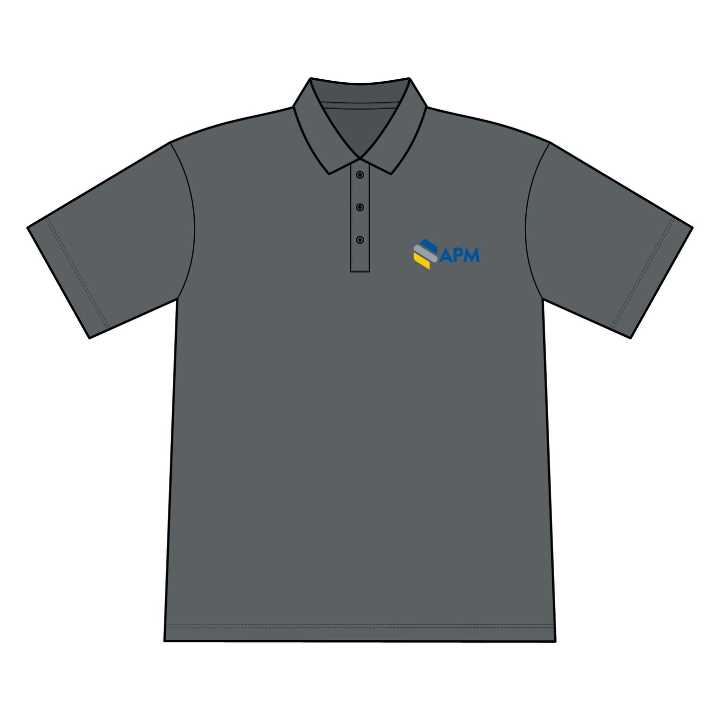 Embroidered APM Logo Polo