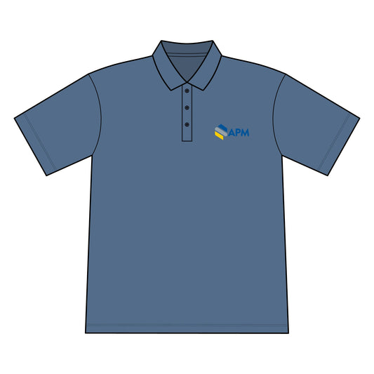 Embroidered APM Logo Polo