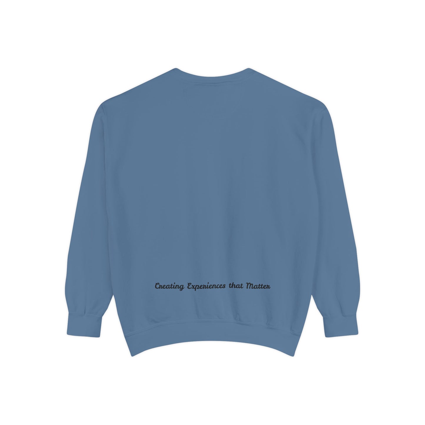 APM Logo Sweatshirt — "Creating Experiences That Matter" Crewneck