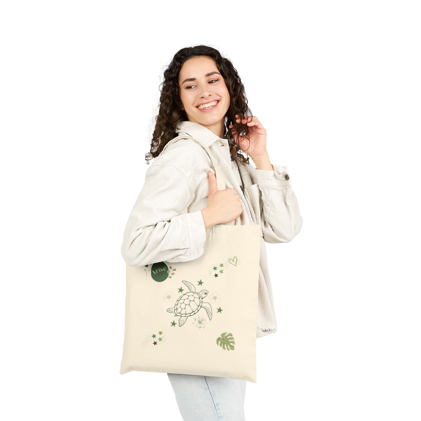 Green Aesthetic Tote Bag