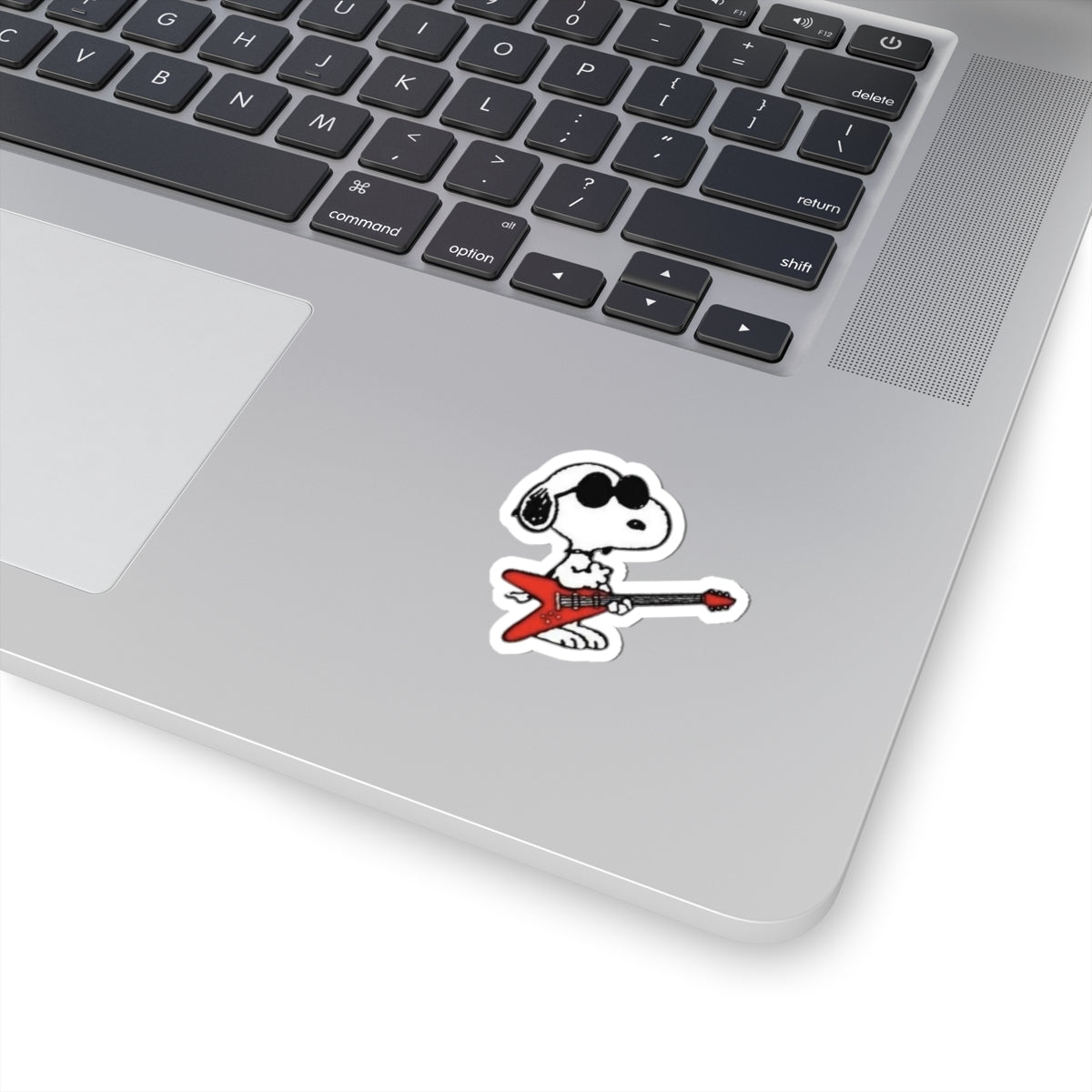 Snoopy Rock Kiss-Cut Sticker