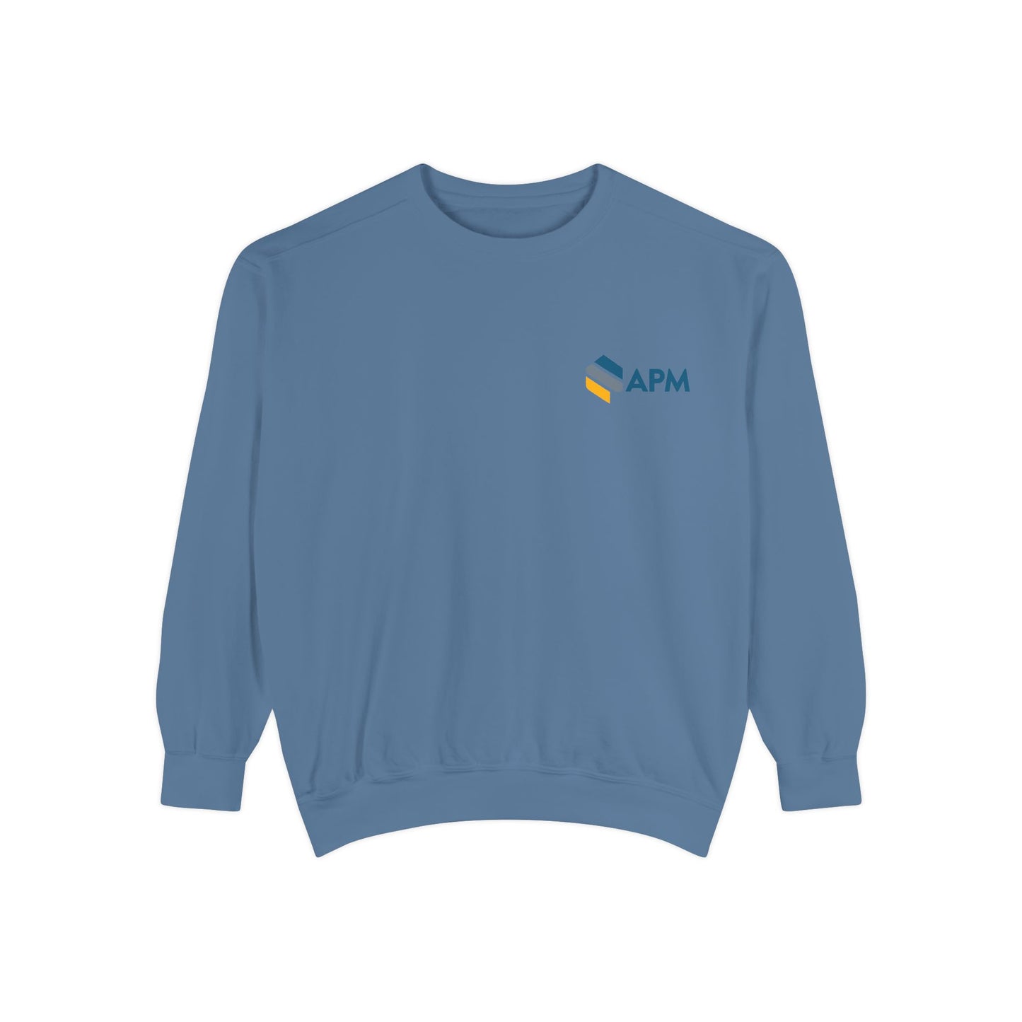 APM Logo Sweatshirt — "Creating Experiences That Matter" Crewneck