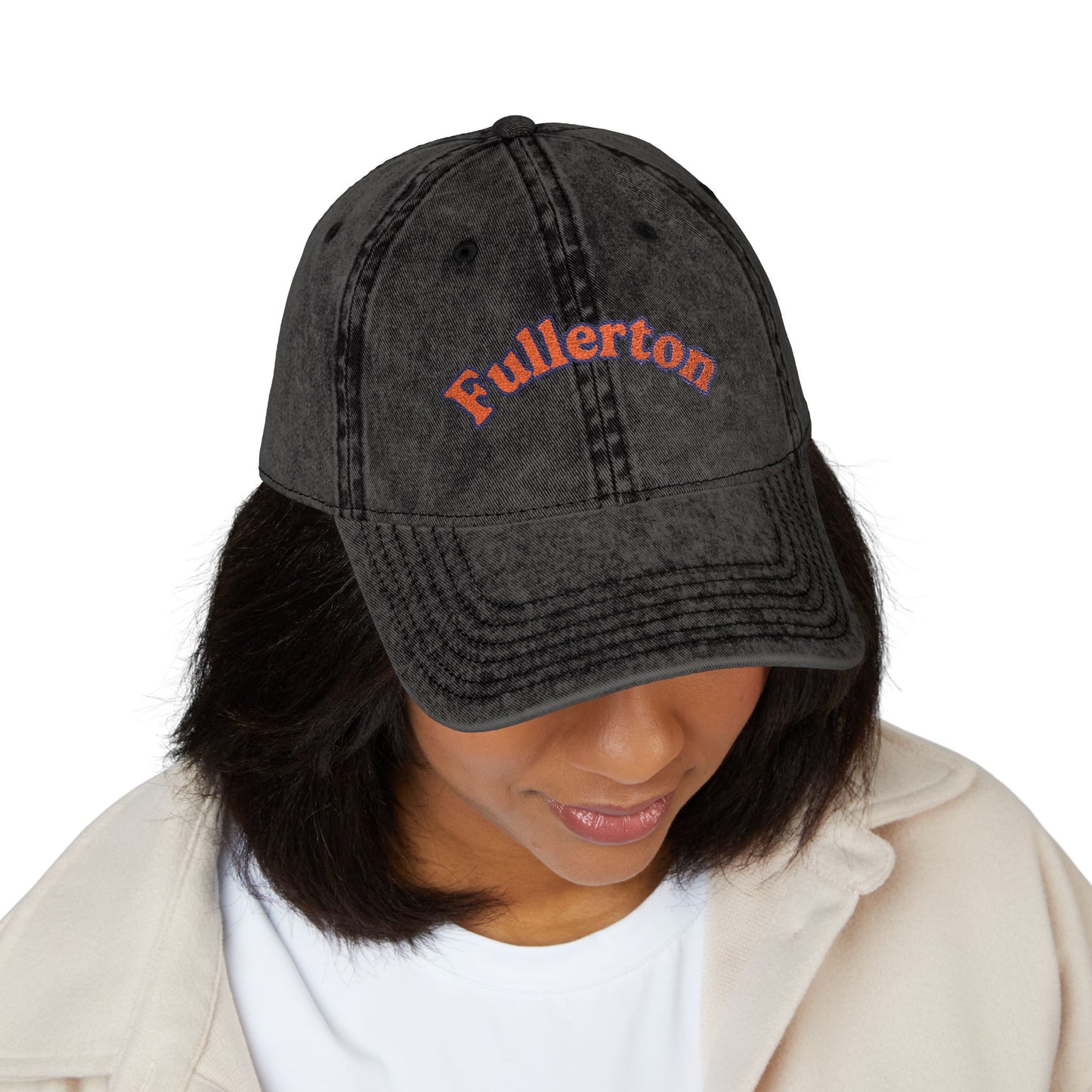 Fullerton Embroidered Cap
