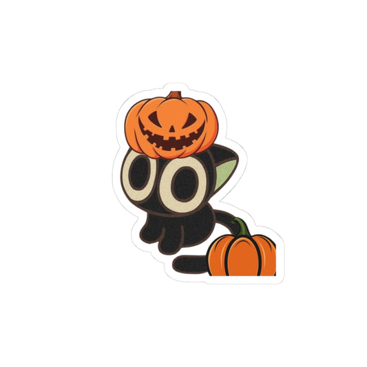 Halloween Cat Kiss-Cut Stickers