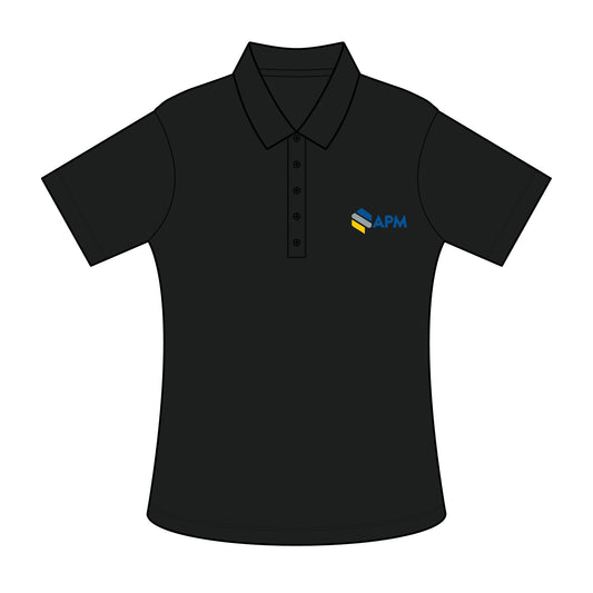Ladies Fine Pique Polo — Embroidered APM Logo