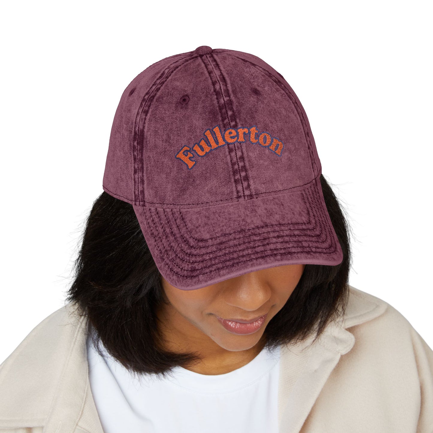 Fullerton Embroidered Cap