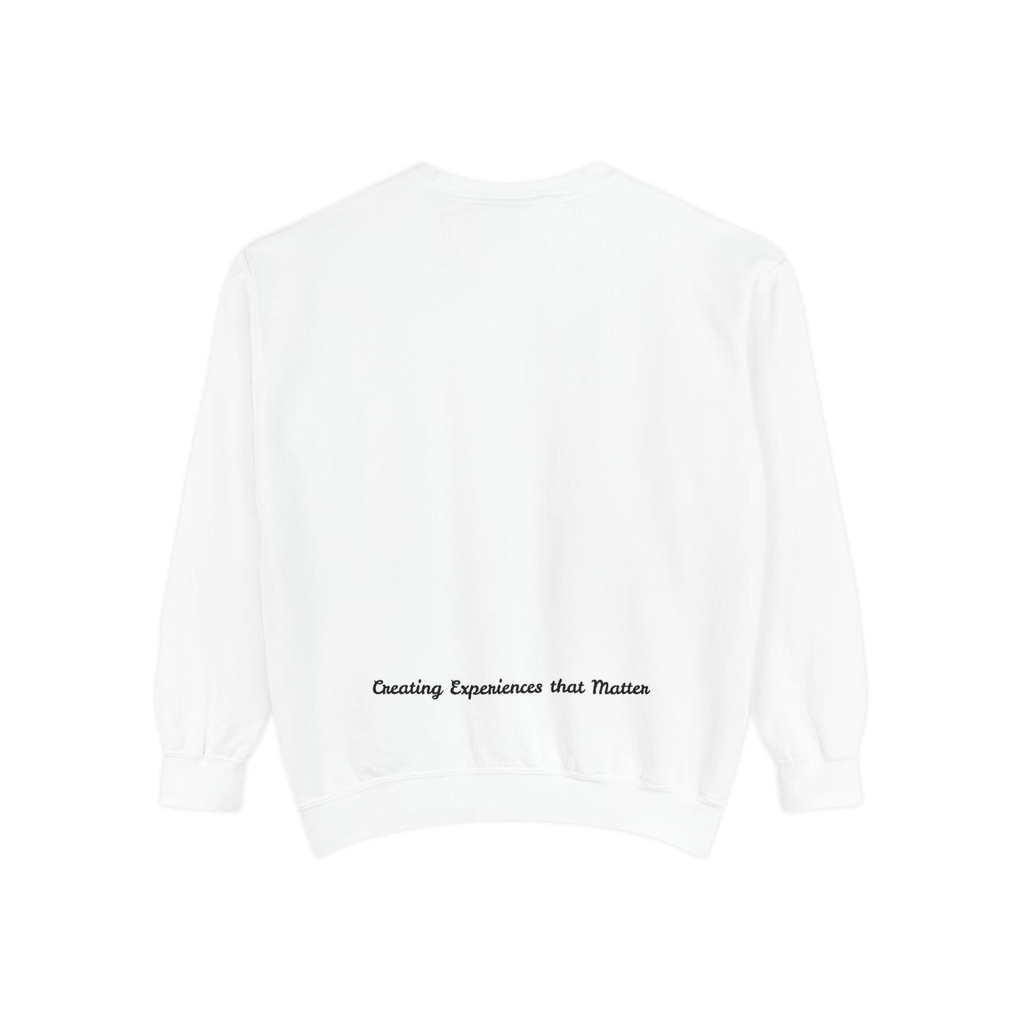 APM Logo Sweatshirt — "Creating Experiences That Matter" Crewneck