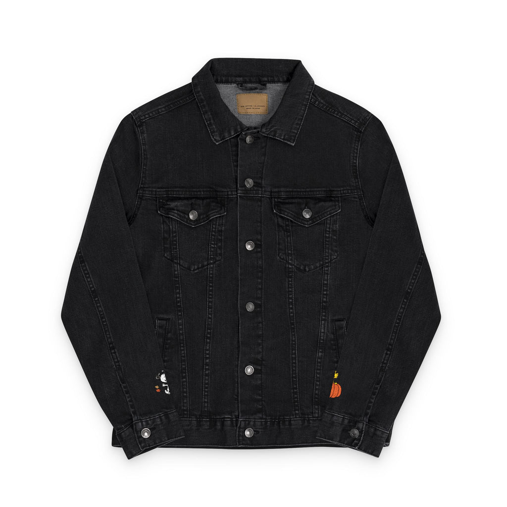 Embroidered Snoopy Unisex Denim Jacket - Fall Theme