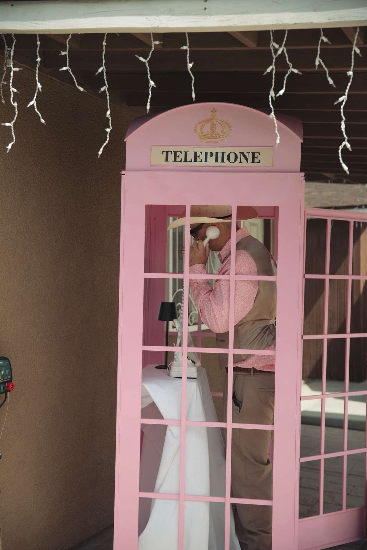 Pink Phone Booth